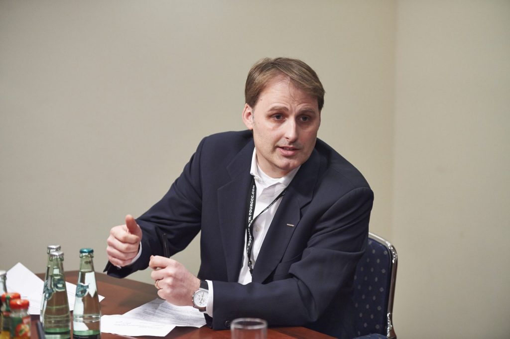 Patrick Kistenpfennig im Gespräch